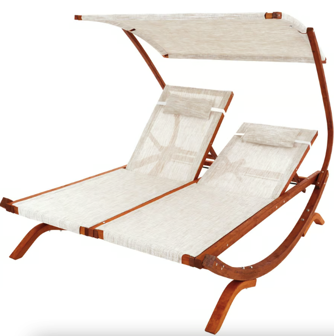 Садовый шезлонг Di Volio Pionza двухместный Бежевый (4933) Садовый шезлонг Di Volio Pionza двухместный Бежевый (4933)