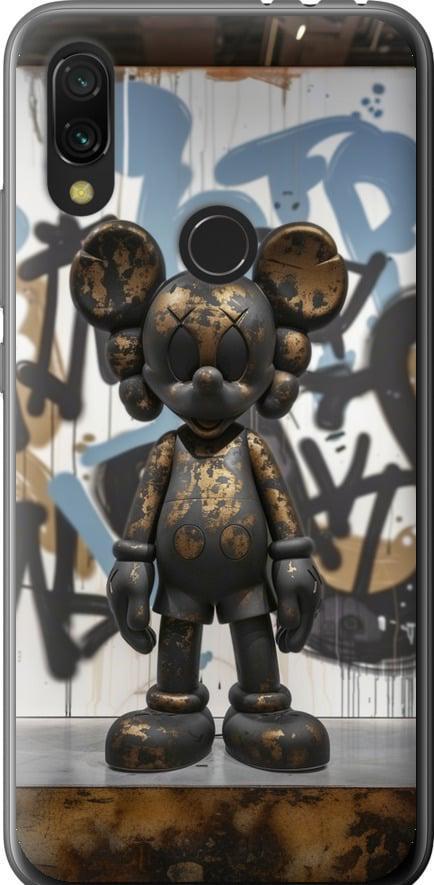 Чехол на Xiaomi Redmi 7 Bronze kaws v2 (6098t-1669-42517)