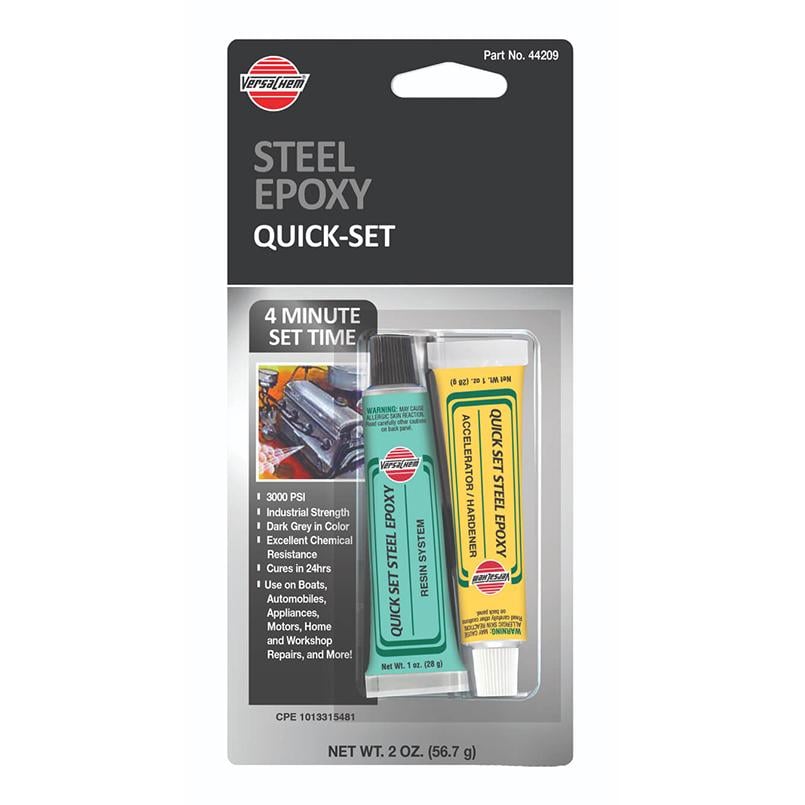 Эпоксидный клей для металла Versachem 4 Minute Steel Epoxy, 56.7г