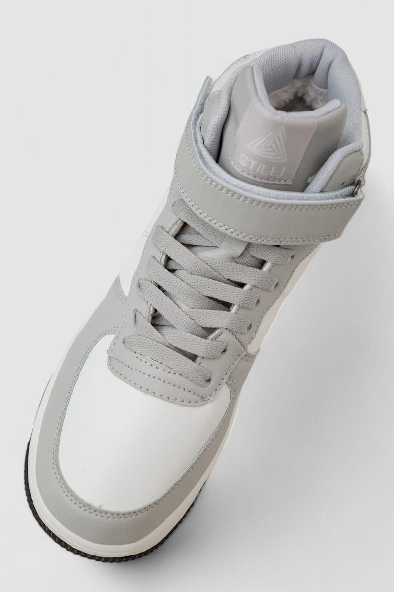 Кроссовки мужские зимние Stilli 248RCX630 р. 44 Бело-серый (115797_832121) - фото 2