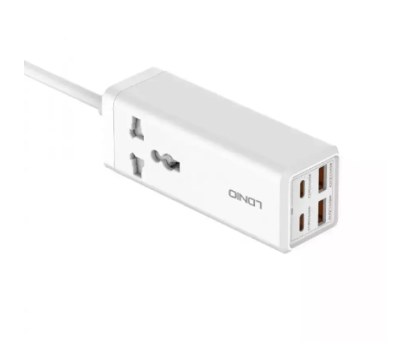 Удлинитель сетевой LDNIO SC1418 Power Strip PD/QC 65W White - фото 3