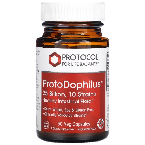 Пробиотик Protocol for Life Balance ProtoDophilus 25 Billion 50 вег. капс. (23713034)
