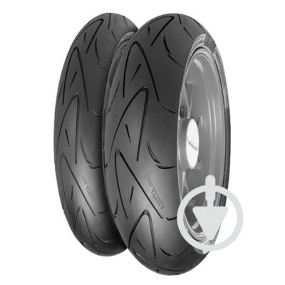 Автошина Continental ContiSportAttack 190/55 R17 75W