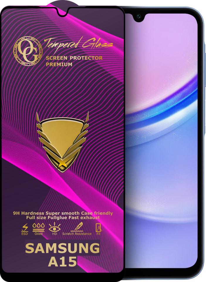 Защитное стекло GoldenArmor Samsung Galaxy A15 A155 (Full Glue) (35059)