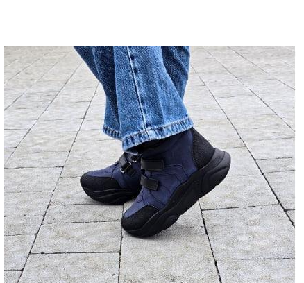 Черевики дитячі ортопедичні з анатомічною устілкою та підтримкою стопи р. 33 Синій (2493762204)