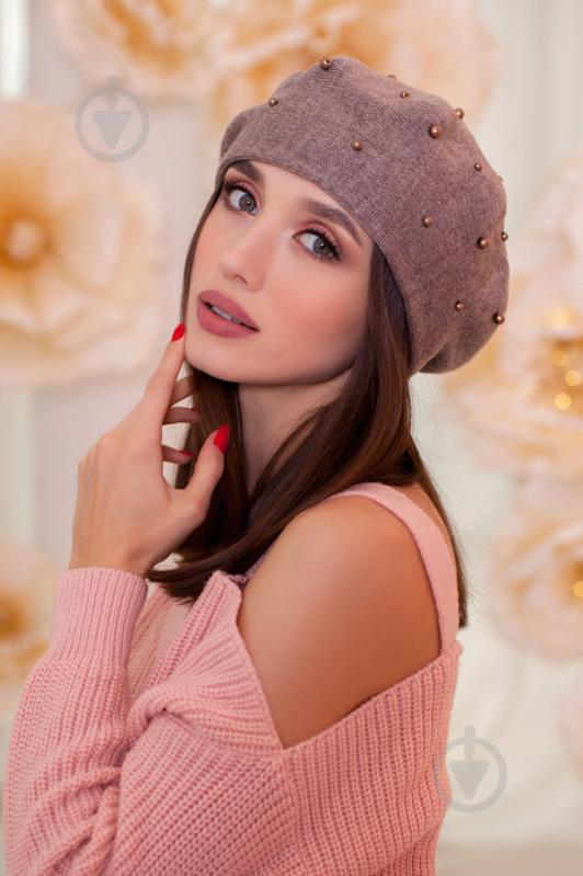 Берет «Флорида» Braxton темный кофе 56-59