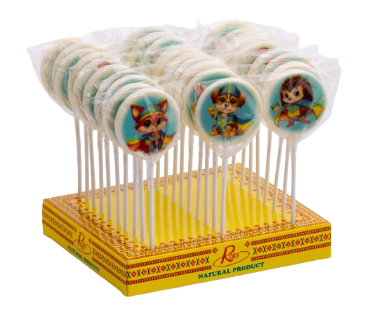 Леденцы Roks Герои дисплей 24 г 30 шт. (002)