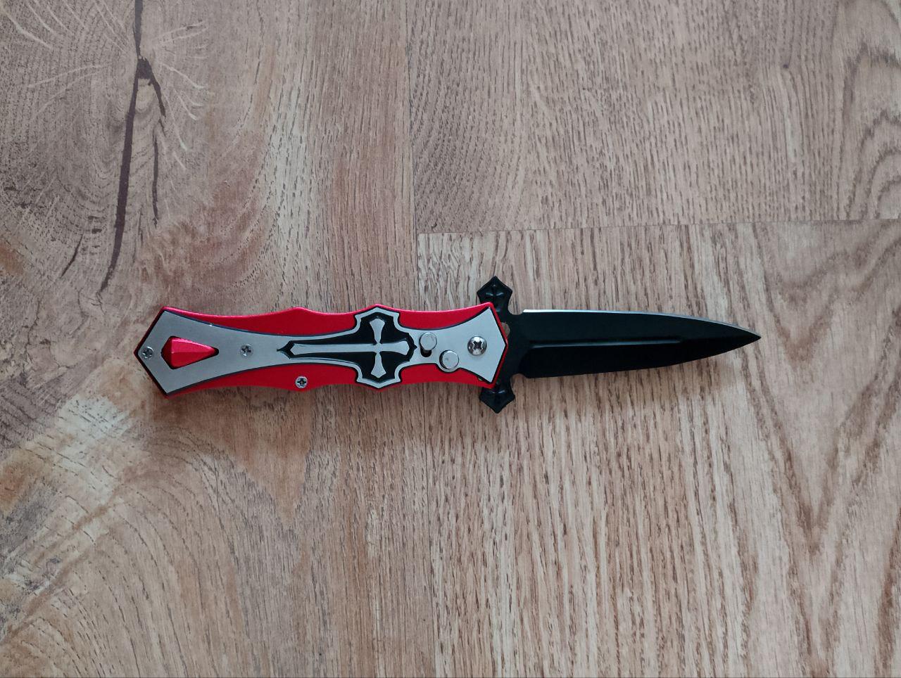 Нож карманный Крестоносец складной 20,5 см (5) - фото 4 Нож карманный Крестоносец складной 20,5 см (5) - фото 4