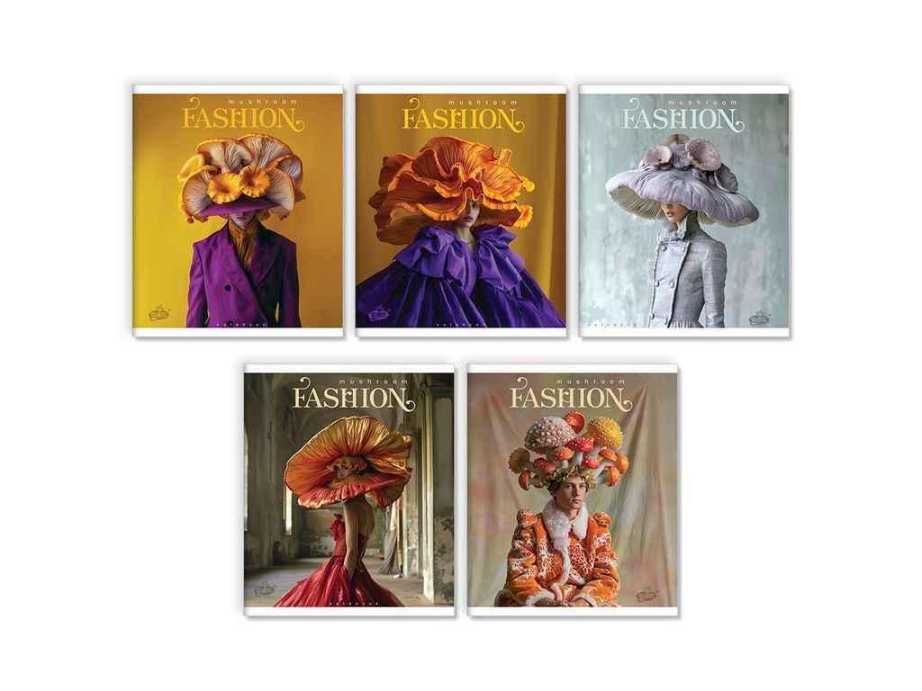 Тетрадь в линию Бріск 96 л. 10 шт. ТВ-17 №2513 Грибная мода (1065761)