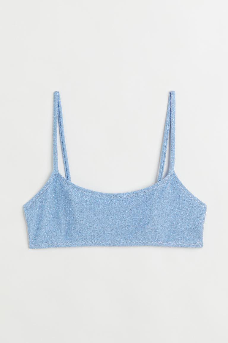 Купальный бюст H&M S Голубой (1046226)
