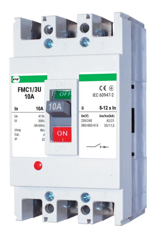 Автоматический выключатель Промфактор FMC1/3U 10 А 35 кА 8-12In (FMC13U0010)