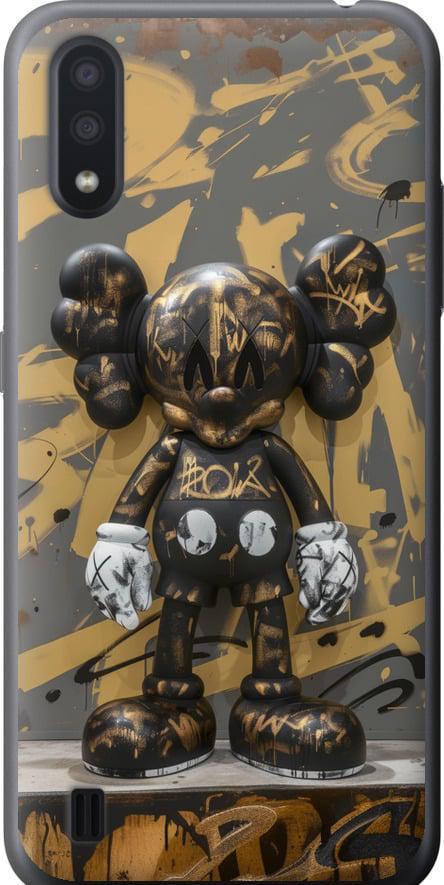 Чохол на Samsung Galaxy A01 A015F Bronze kaws (6097u-1842-42517)