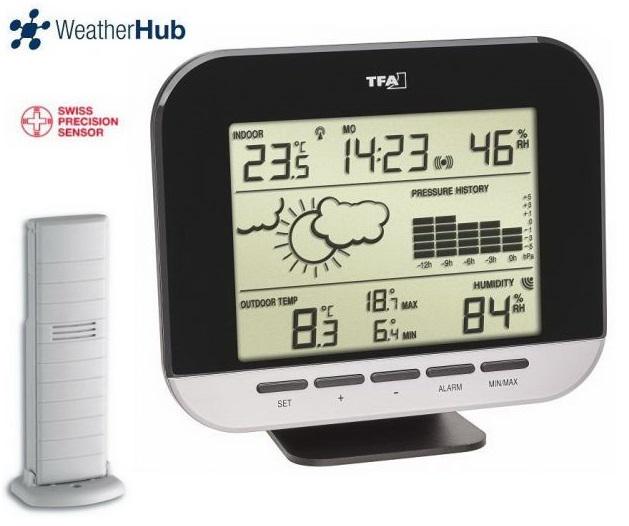 Метеостанция для смартфона TFA Connect WeatherHub 35114301.IT - фото 3