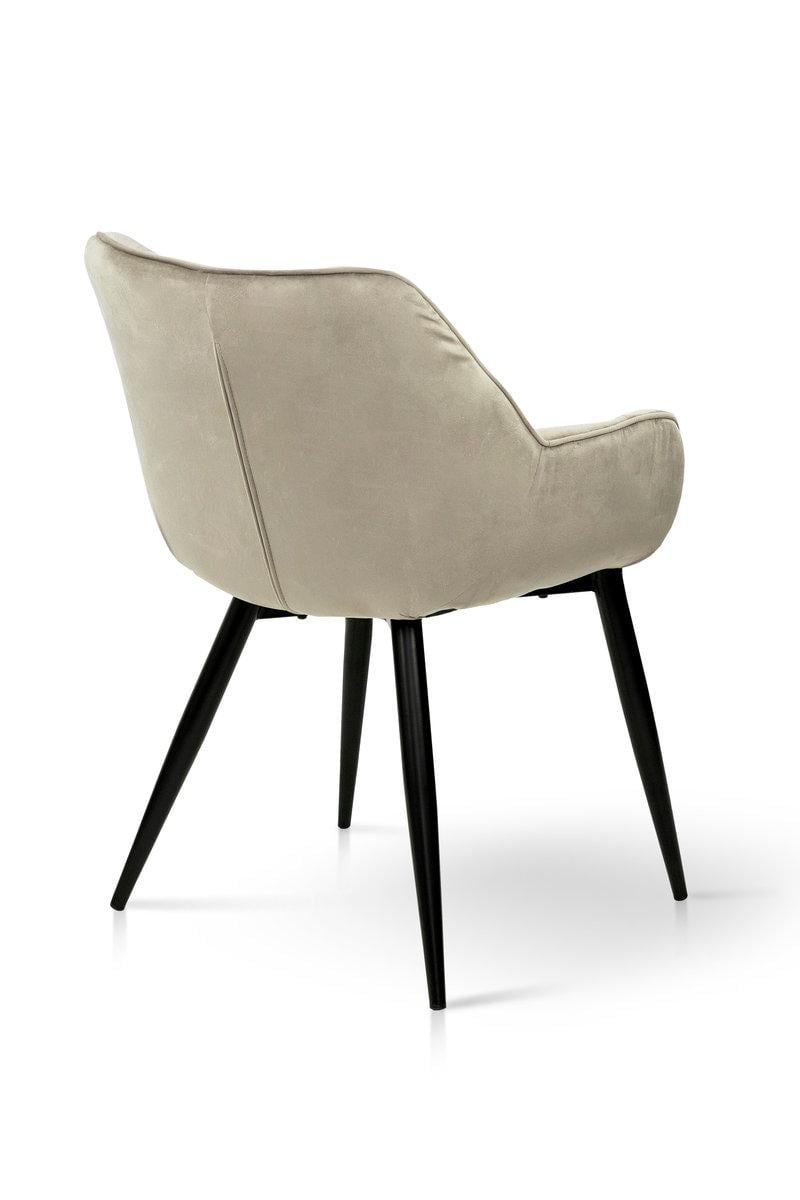 Кухонный стул-кресло Парадиз Микс Мебель велюр Песочный (А0055038) - фото 2