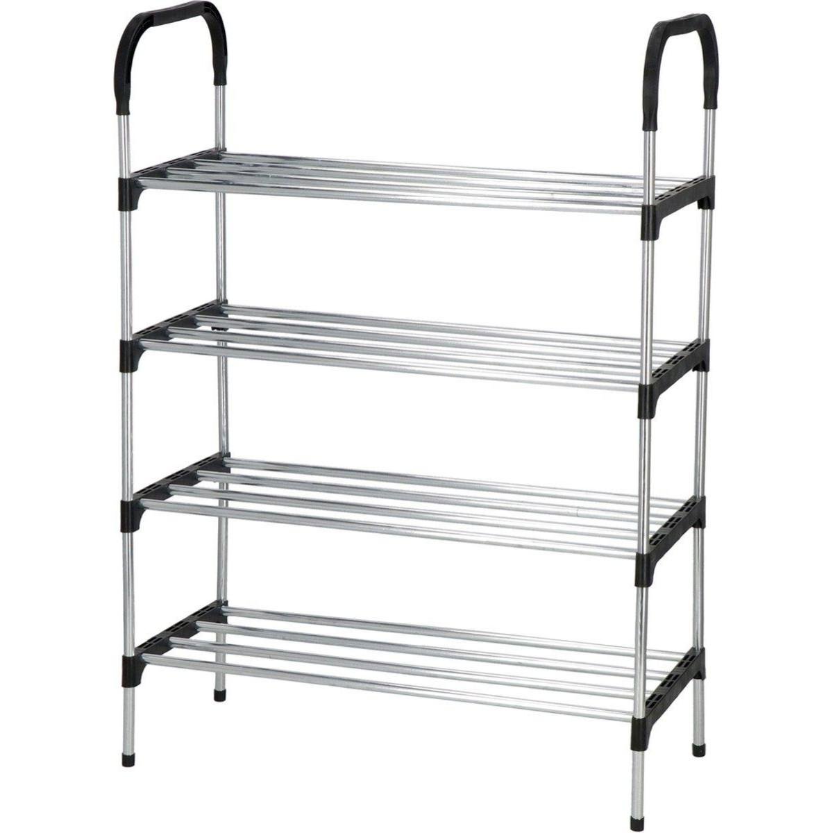 Полиця для взуття Shoe Rack 4 полиці 56х28х80 см (R31040) - фото 7