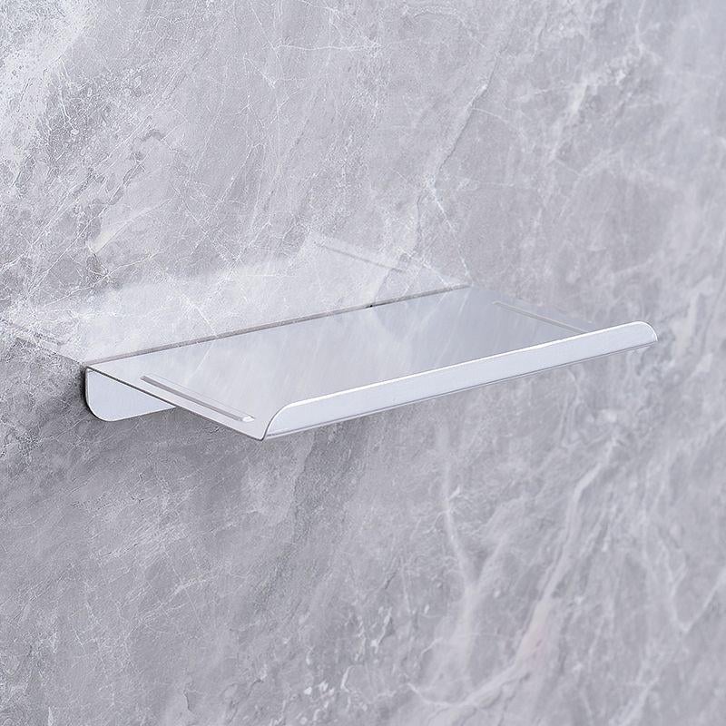 Міні-полочка з нержавіючої сталі CanSteel K23-mini для ванної/туалету/для телефону Сріблястий матовий (3301) - фото 3 Міні-полочка з нержавіючої сталі CanSteel K23-mini для ванної/туалету/для телефону Сріблястий матовий (3301) - фото 3