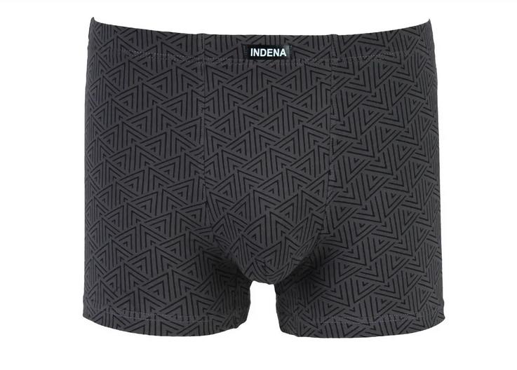 Мужские боксеры стрейчевые INDENA 2XL р. 48-50 2 шт. Темно-серый (81037)