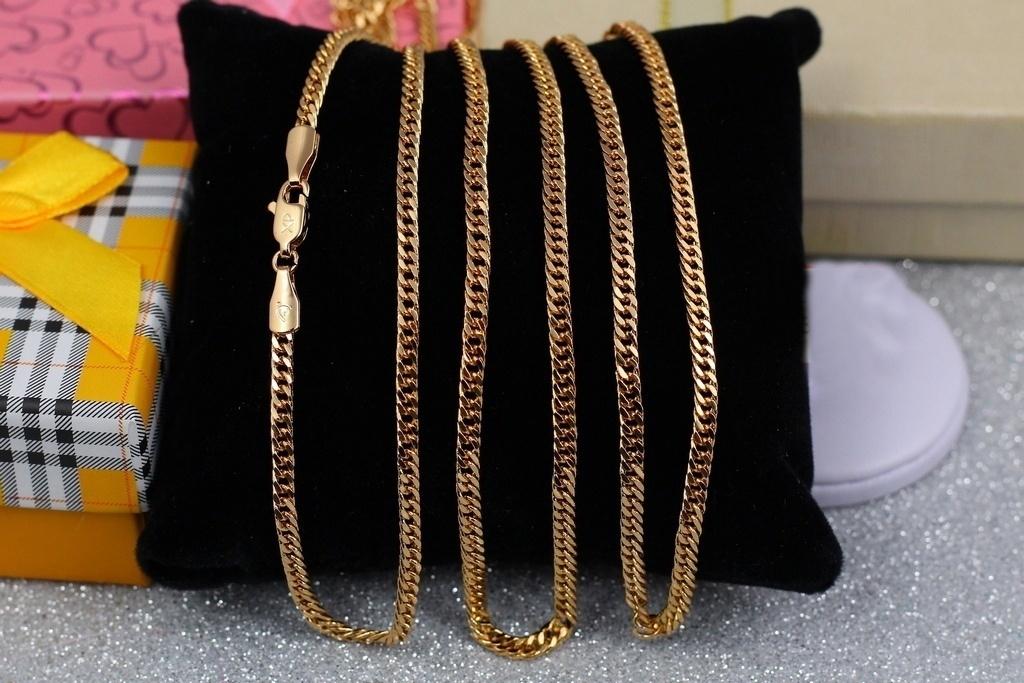 Цепь Xuping Jewelry Кобра 55 см х 3 мм Золотистый