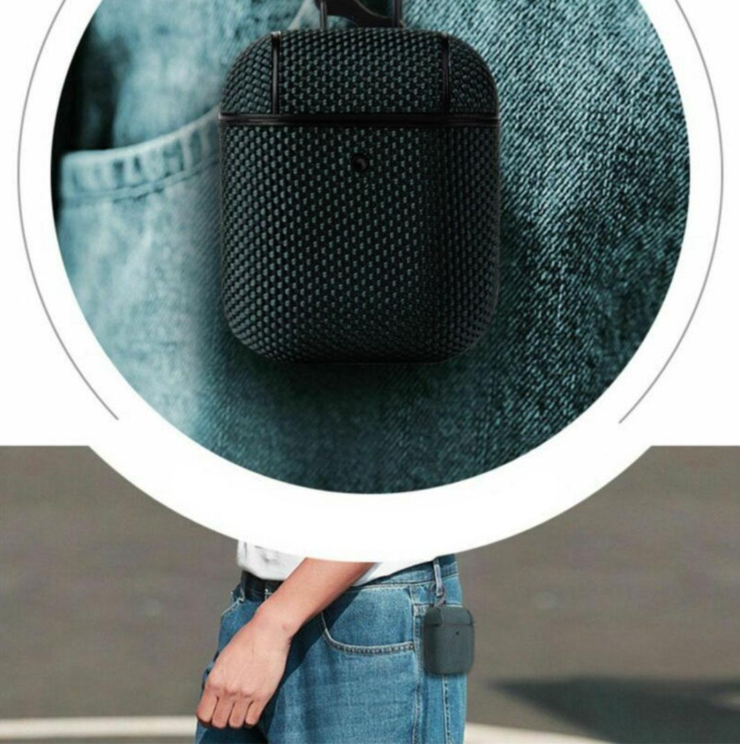 Чехол Primo Nylon для наушников AirPods MMEF2/AirPods 2 MV7N2 - фото 4