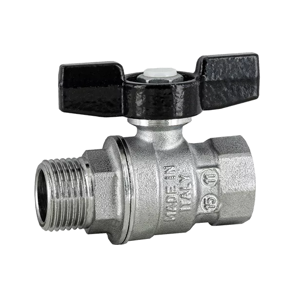 Кран шаровый Officine Rigamonti Aurea PN28 1" бабочка (SQ-1045784)