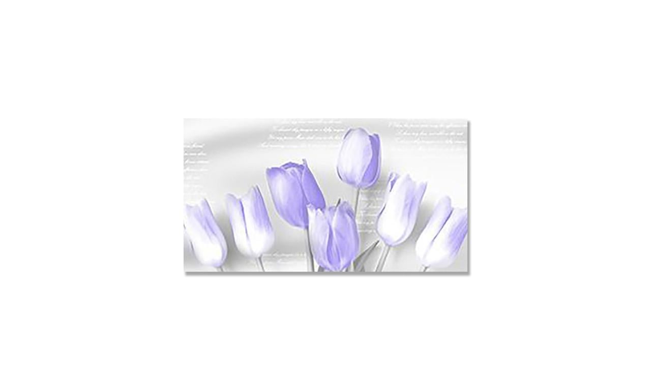 Наклейка виниловая на стол Zatarga Серебряные Тюльпаны 650х1200 мм (1283915572)