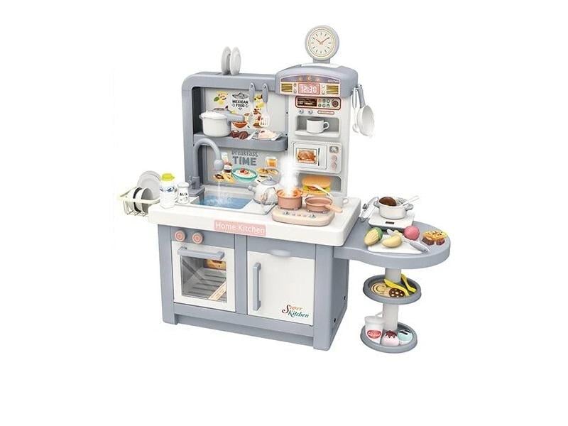 Кухня детская игровая Dream Kitchen звук/музыка/подсветка Gray (154801)