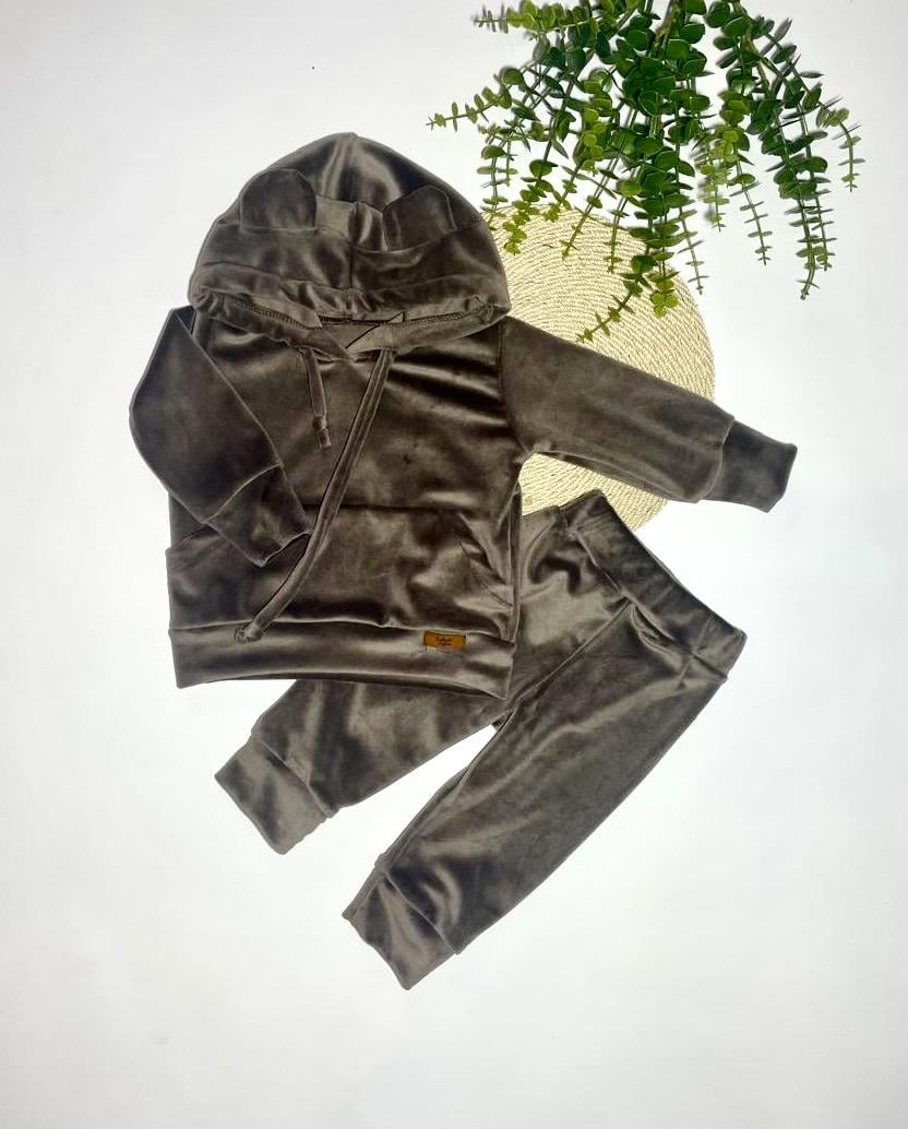 Костюм велюровий кофта та штани у для хлопчиків (74,92)