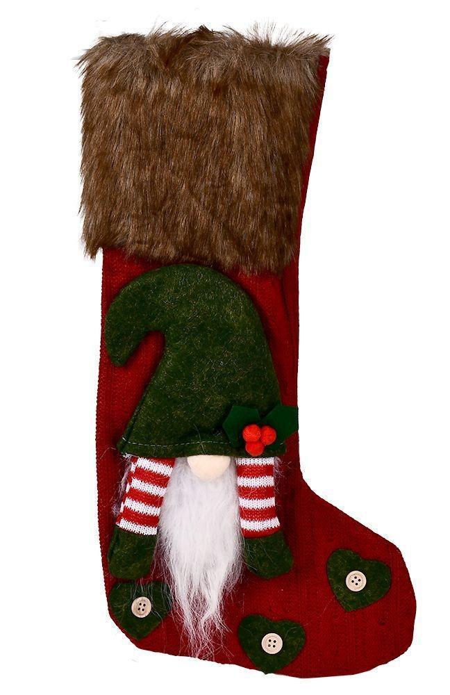 Носок новогодний HOME для подарков 45 см (R95944) Носок новогодний HOME для подарков 45 см (R95944)