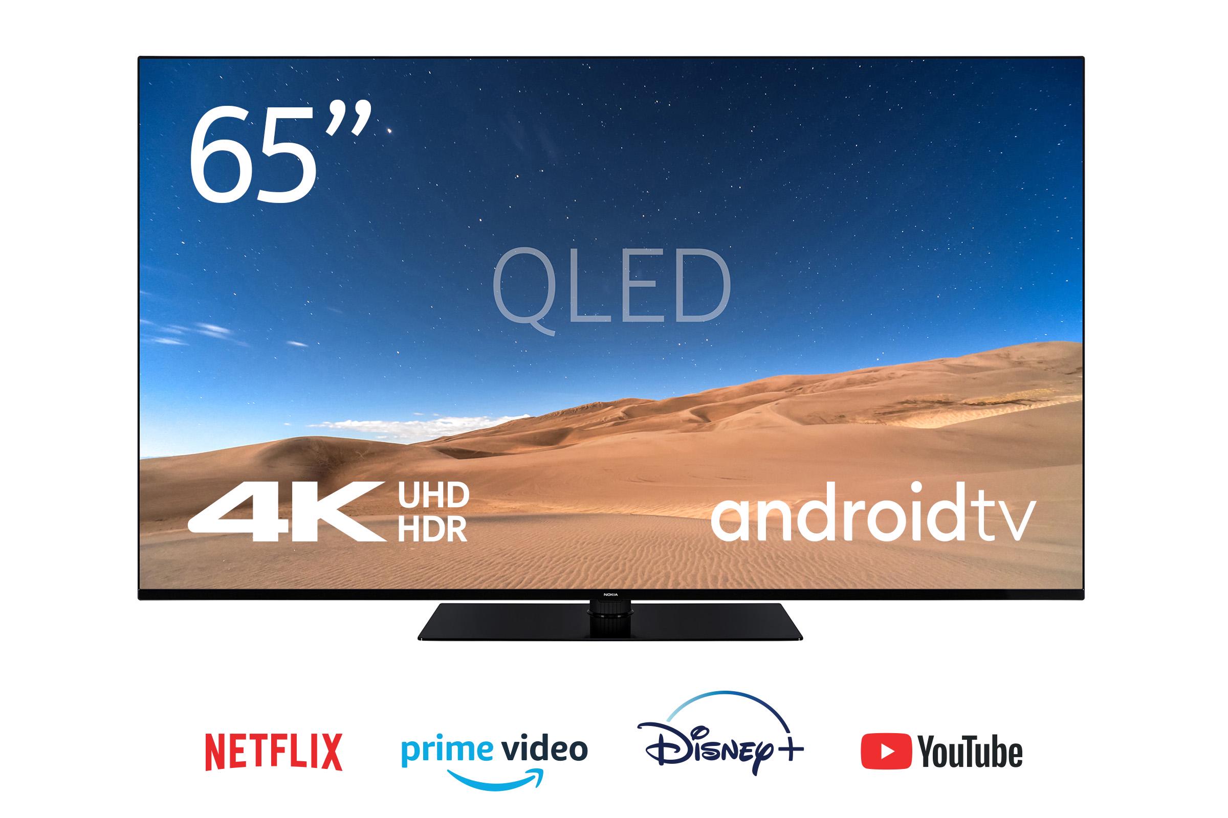 Телевизор Nokia Smart TV 6500D QLED/Android/4К 65" - фото 2