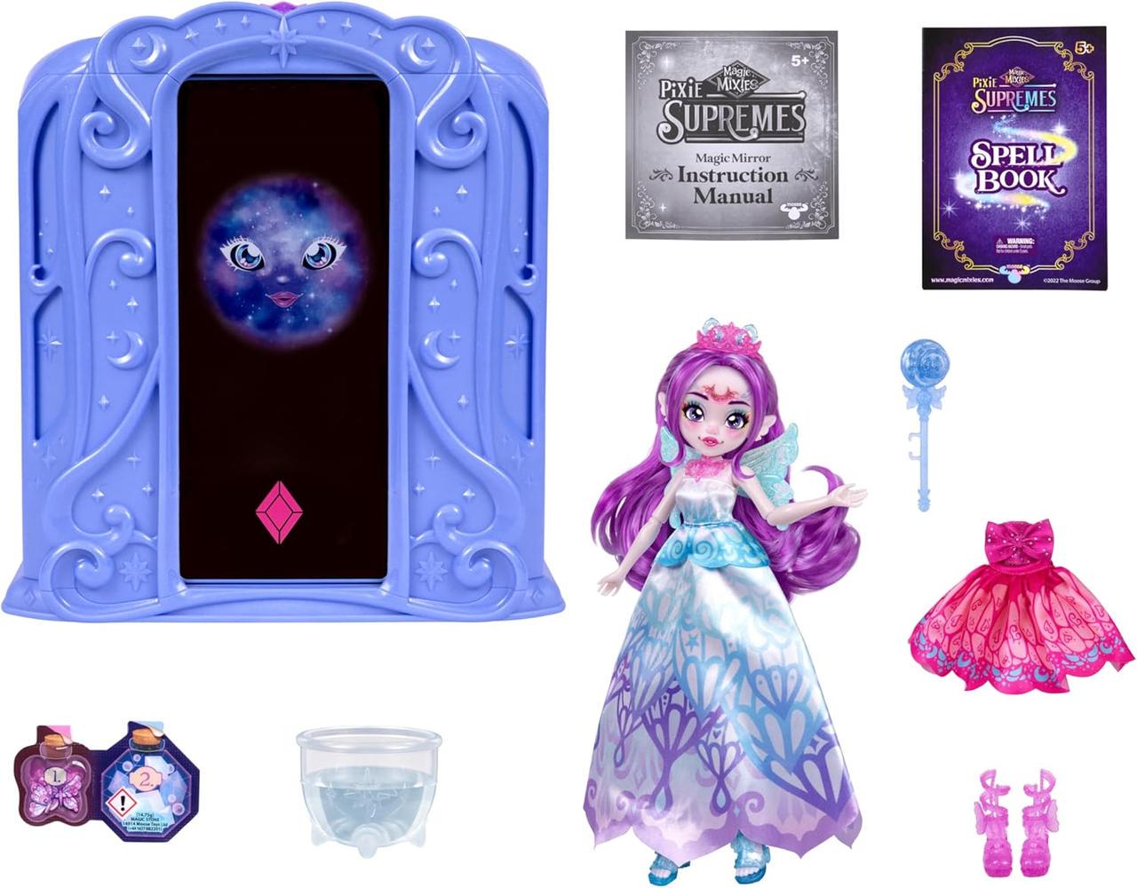 Лялька Magic Mixies Pixie Supremes Magic Mirror Skylar The Deluxe Butterfly Pixie Чарівне дзеркало (14958) - фото 2