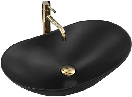 Умывальник Rea Royal Black Mat (Reau0442)