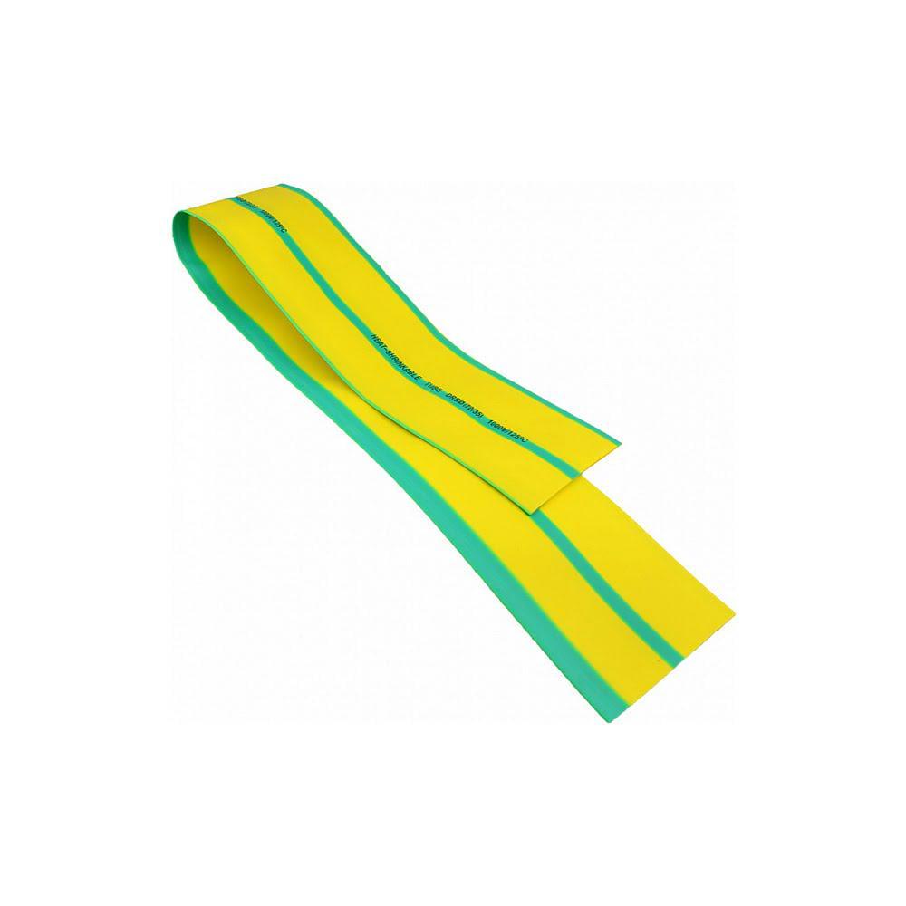 Трубка термоусадочная АСКО-УКРЕМ 70/35 мм 25 м Желто-зеленый (28681120)