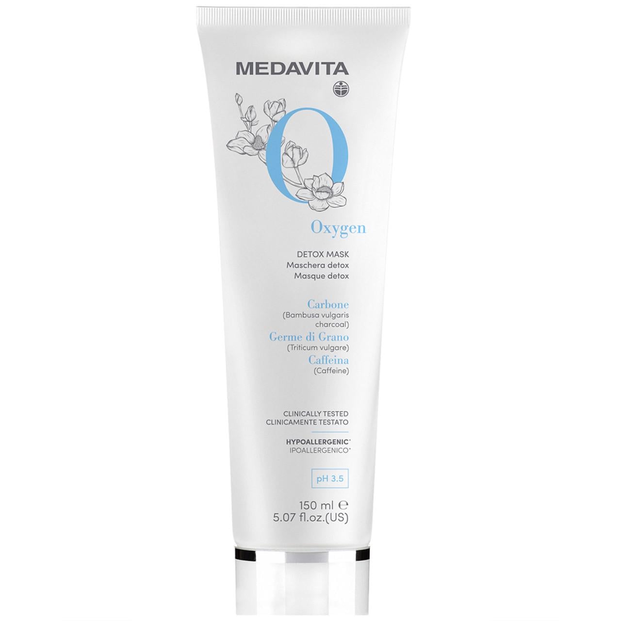 Маска-детокс восстановительная с активным кислородом для волос Medavita Oxygen Detox Mask (01171)