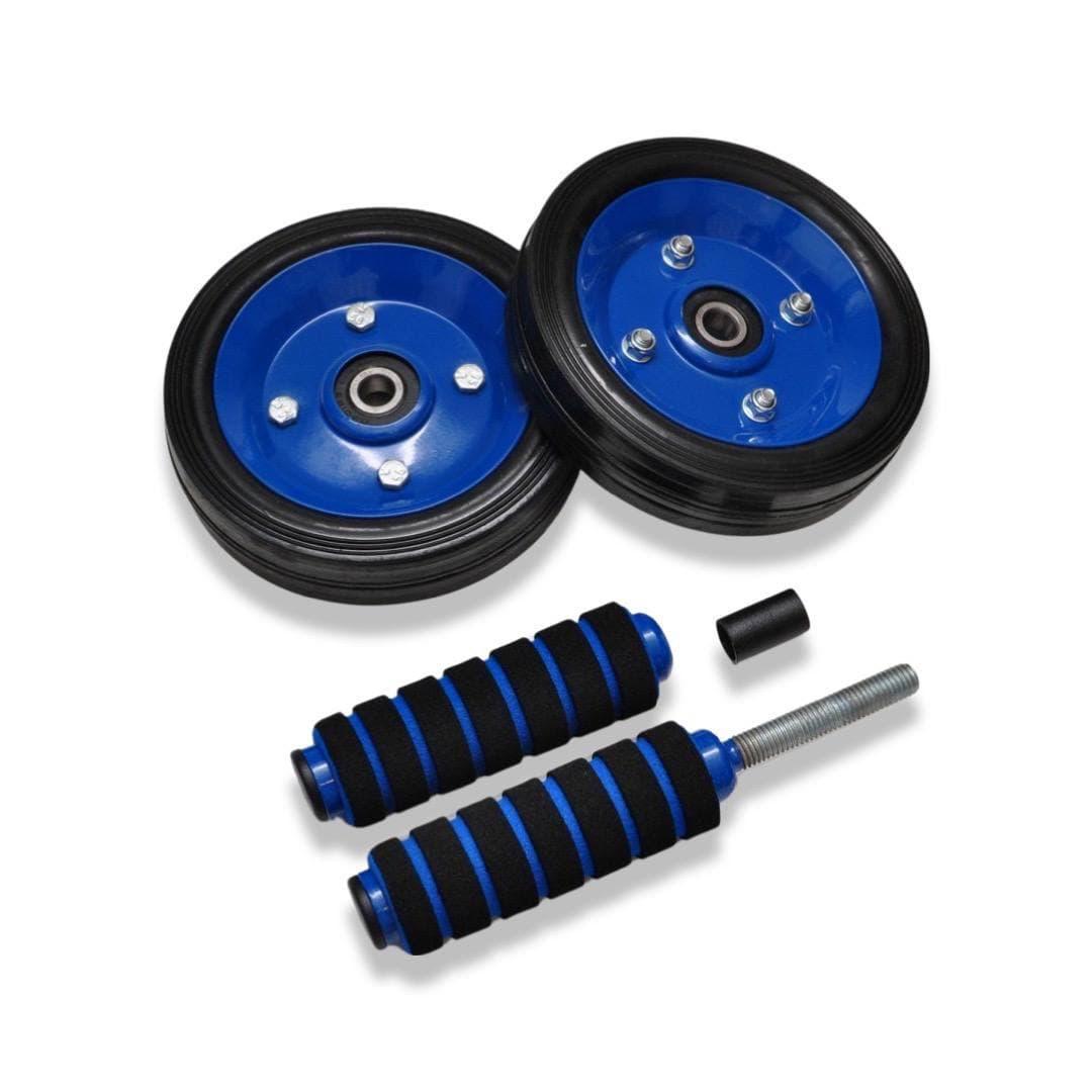 Колесо для преса Gemini Pro GI-1800BL-2 подвійне металеве на підшипнику посилене (14818414) - фото 3 Колесо для преса Gemini Pro GI-1800BL-2 подвійне металеве на підшипнику посилене (14818414) - фото 3