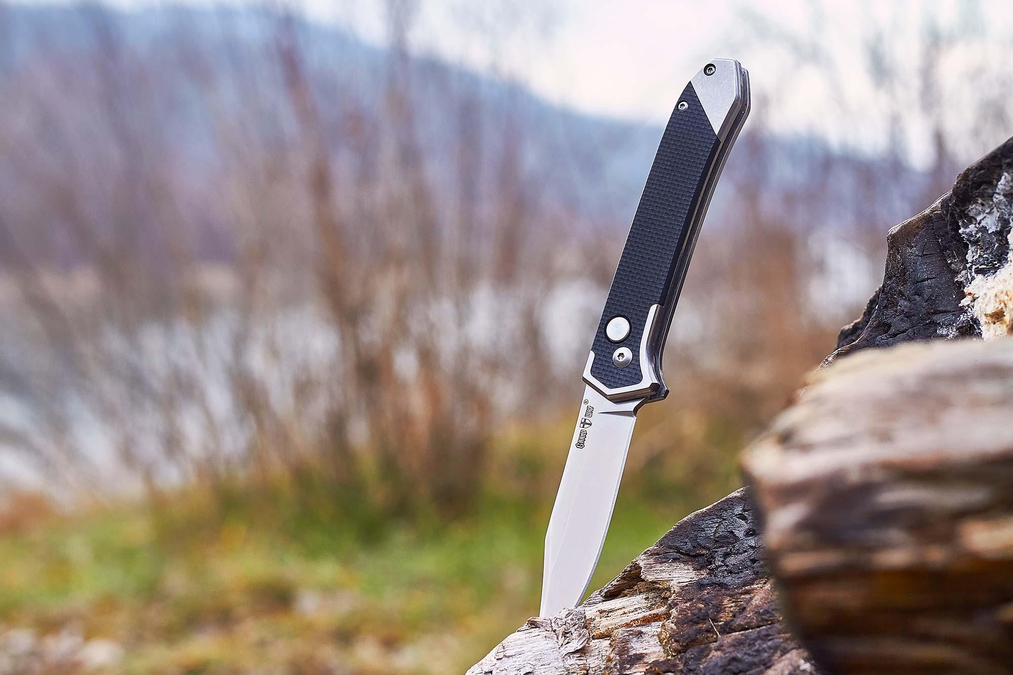 Нож охотничий выкидной Grand Way S-26 (9415384) - фото 3 Нож охотничий выкидной Grand Way S-26 (9415384) - фото 3