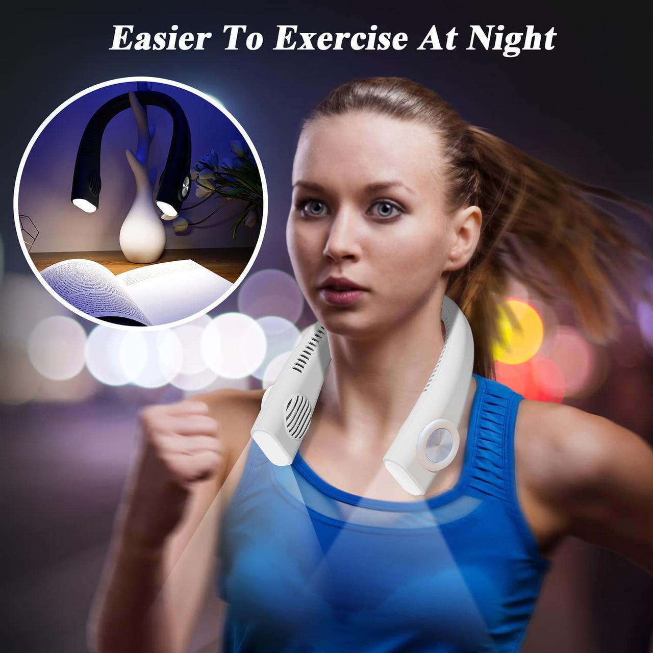 Вентилятор на шию INXDOLHOM портативний - фото 2 Вентилятор на шию INXDOLHOM портативний - фото 2