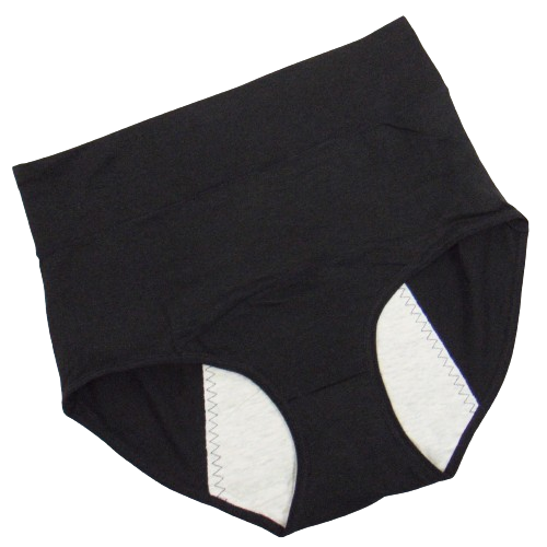 Трусы для критических дней высокие Ouno 68199 L Черный