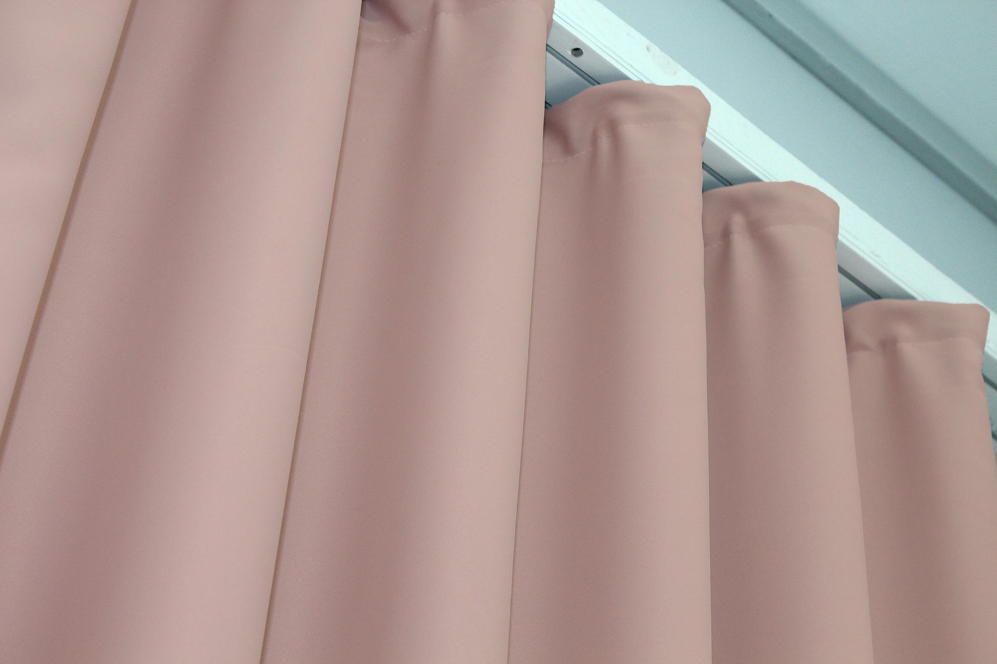 Комплект штор VR-Textil Midnight № 1226ш блэкаут 150х290 см 2 шт. Светло-пудровый (33-0072) - фото 6 Комплект штор VR-Textil Midnight № 1226ш блэкаут 150х290 см 2 шт. Светло-пудровый (33-0072) - фото 6