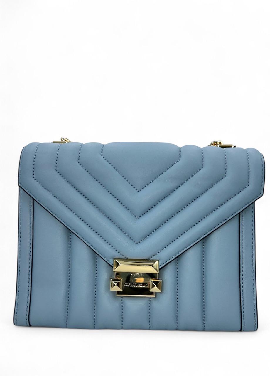 Сумка женская Michael Kors Whitney 30f8gxil3t lg shldr leather Pale Blue Голубой (2785816682)