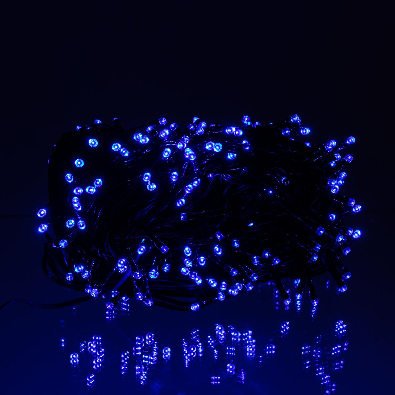 Гирлянда уличная SB1000L100MBBL 100 м 1000 LED с солнечной батареей Черный/Синий (29912678)