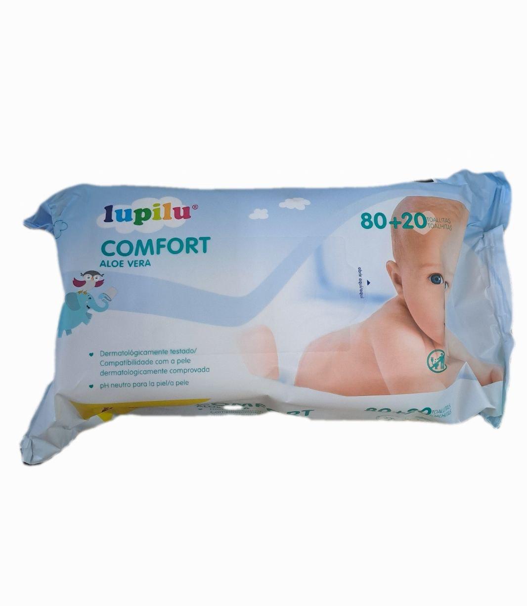Вологі серветки дитячі Lupilu Comfort 80+20 шт. (13352649)