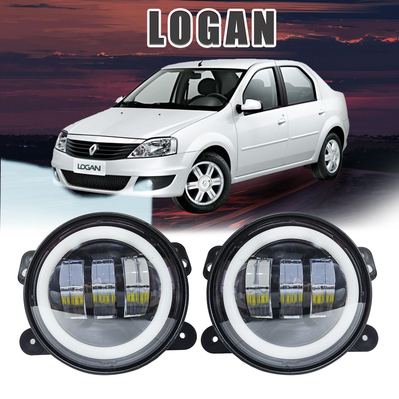 Фары противотуманные LED для Dacia Renault Logan 2 шт. - фото 2 Фары противотуманные LED для Dacia Renault Logan 2 шт. - фото 2