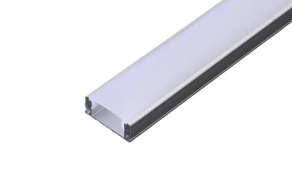 Профиль светодиодный накладной 7x17 мм x 1 м (28329)