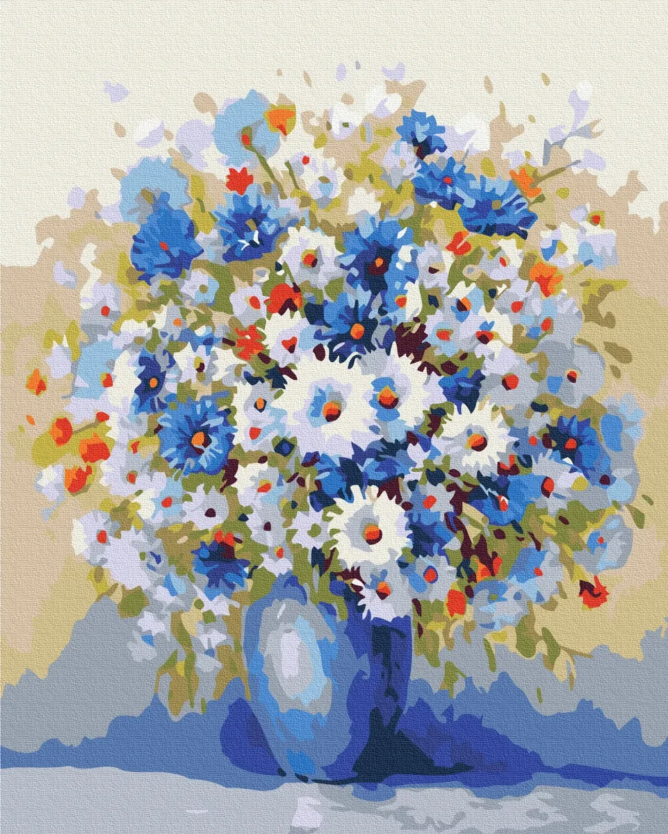 Картина за номерами Brushme Польовий букет 40x50 см (3112777374)
