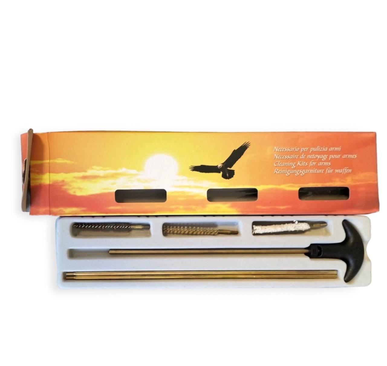 Набор для очистки оружия 5,45/5,56 мм шомпол латунный 3-секционный 770 мм - фото 2 Набор для очистки оружия 5,45/5,56 мм шомпол латунный 3-секционный 770 мм - фото 2