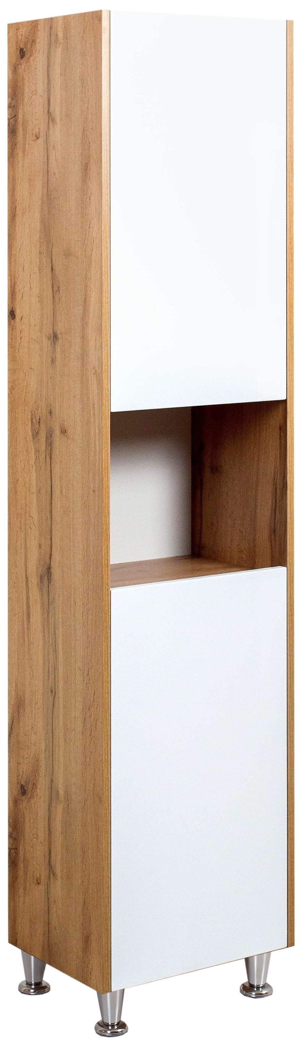 Пенал ЮВВІС Венера ПН лівий підлоговий у ванну кімнату 40 см Дуб Тахо (18089516)