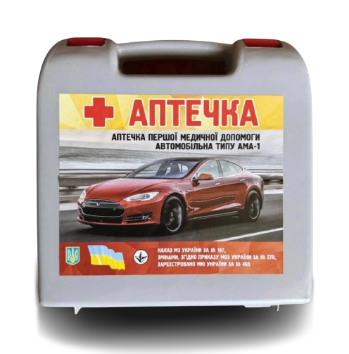 Аптечка автомобильная первой помощи Серый (35090042)