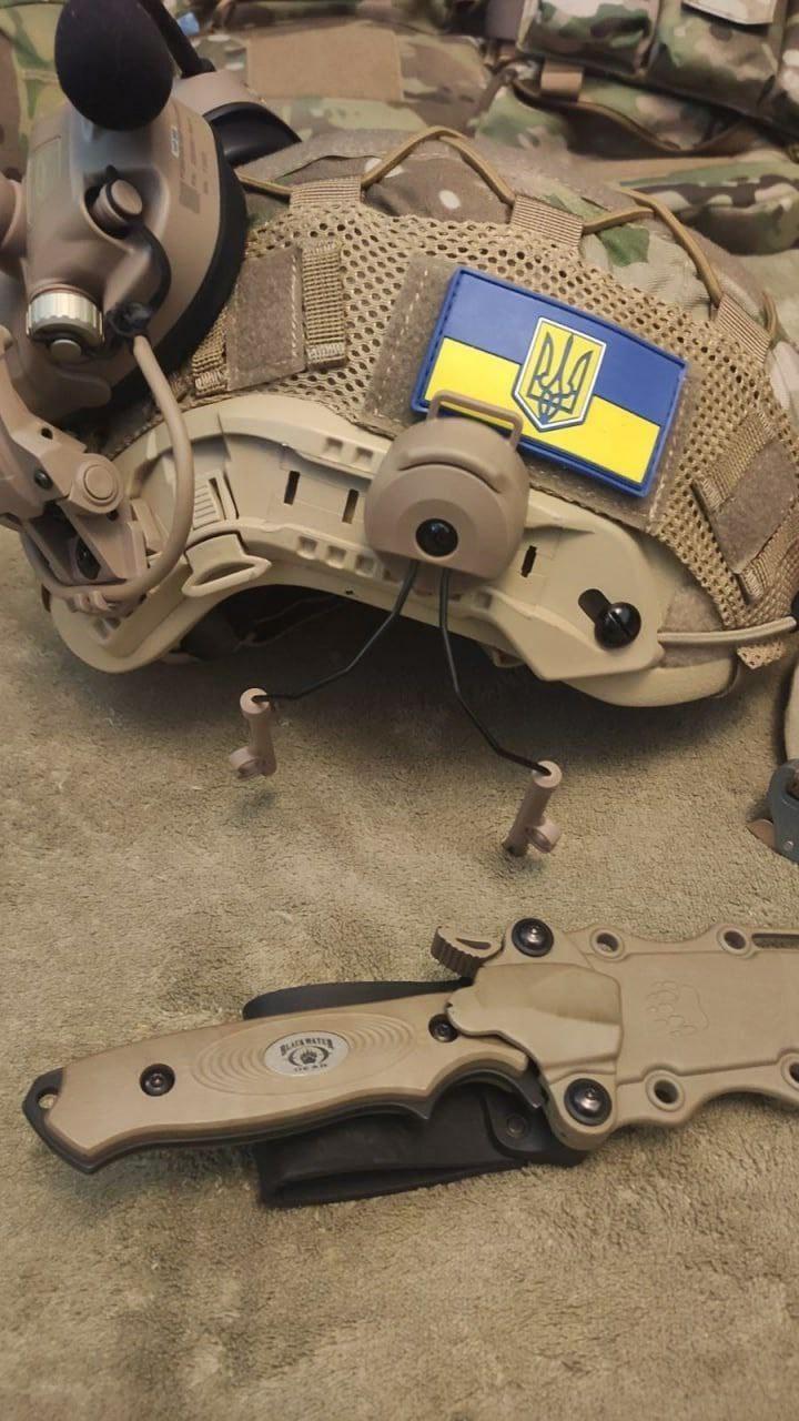 Адаптер для активних навушників на шолом Койот - фото 2 Адаптер для активних навушників на шолом Койот - фото 2