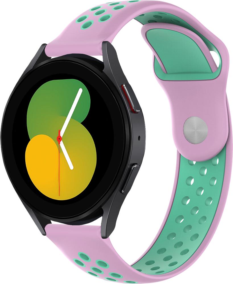 Ремешок Sport для Galaxy Watch 5 40 мм Turquoise/Pink (29186-50)