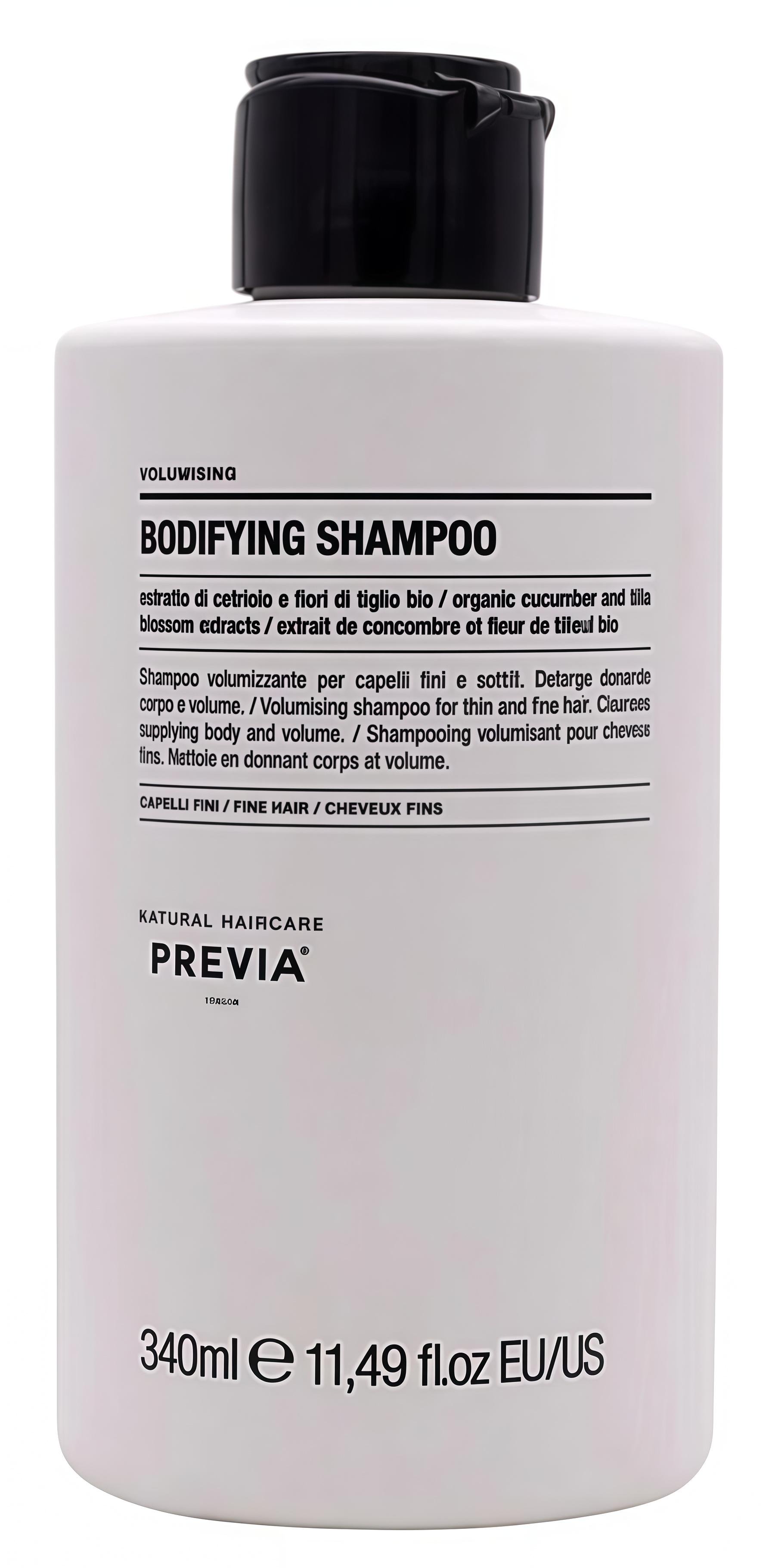 Шампунь для придания объему PREVIA natural haircare VOLUMISING 340 мл